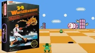 3-D Battles of World Runner ► Gameplay [NES/Famicom] Full HD