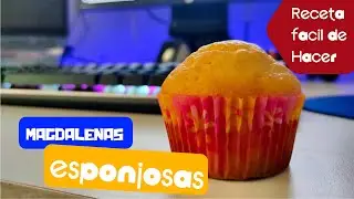 Cupcake con copete o magdalenas