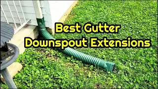 Best Gutter Downspout Drain Extensions! How To Easily Install, Change, Replace, Tips, DIY! 🏠