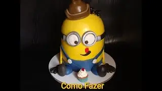 Como fazer o bolo minions (Foto aula)