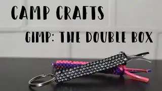 GIMP Boondoggle Starting The Double Box Brick Stitch Keychain Lanyard Tutorial