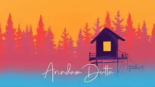 Drawing River House in Procreate Mobile