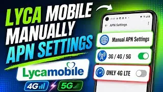 Lyca mobile Data Network Settings | lyca mobile apn Settings