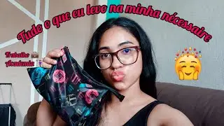 Tudo o que eu levo na minha nécessaire para o trabalho e academia ✨❤️