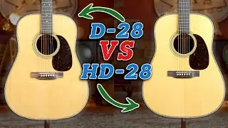 Martin D-28 vs. HD-28: Worth the Extra Investment? (2024 Models)
