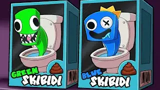 SKIBIDI TOILET + RAINBOW FRIENDS = HILARIOUS!! (Minecraft)