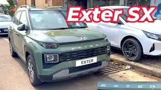 Hyundai Exter SX 2023, Exter SX 1.2 AMT Key Specifications, HYUNDAI EXTER SX PETROL #hyundai