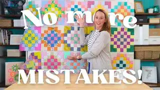 Webbing your quilt blocks - My EXACT process