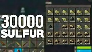 RUST VANILLA: JACKPOT RAID | 30 MIL SULFUR, MEGA LOOT
