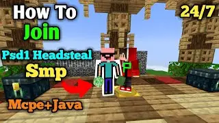 💀Join Best Public HeadSteal Smp Server For Minecraft🎈| Java/Pe/Pojav | 24/7 Online