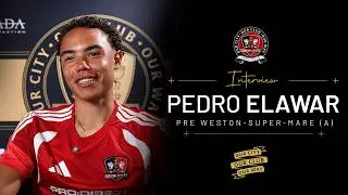 💬 Pedro Elawar pre Weston-super-Mare (A) | Exeter City Football Club