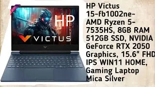 hp victus 15 AMD Ryzen 5-7535HS Looks