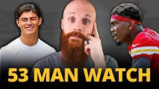 Chiefs 53 man roster cutdown LIVE reaction and hangout!