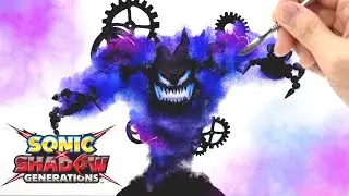 Making Time Eater with Clay / Sonic Boss / Sonic x Shadow generations / Halloween [kiArt]