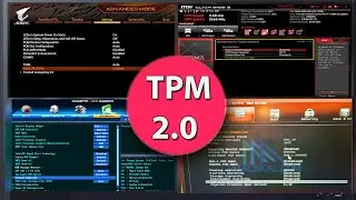 Enable TPM 2.0 In Various Types Of Motherboards (MSI, Asus, Gigabyte)  For Intel and AMD Platform✌