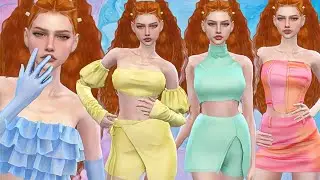 NOVO PACK ROUPA FEMININA 👚👗 (FEMALE CLOTHES) - The Sims 4