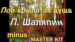 🎤автор минусовки MASTER KIT🎤Пой крылатая душа🎤П. Шаляпин