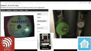ESP32-CAM for reading readings from water, gas and electricity meters. AI camera.
