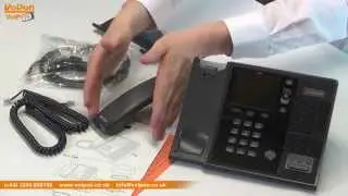 Polycom CX600 VoIP Phone Video Review / Unboxing