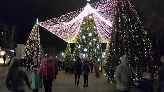 Анапа, новогодняя елка.Прямая трансляция с камеры #GoPro