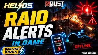 How to Setup Raid Alerts In Game for Rust Console Edition With Helios Bot