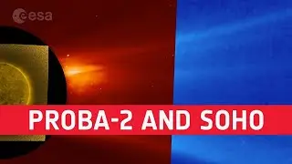 Coronal Mass Ejection Seen by Proba-2 and SOHO