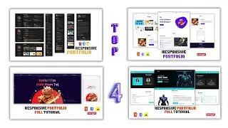 Master Frontend Web Development With 5 Real World Portfolios using html css js Beginners to Advanced