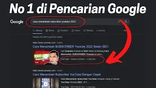 Cara Video YOUTUBE dapat muncul di Pencarian GOOGLE - Youtuber Pemula 2022