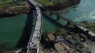 New Beaumont Bridge drone footage – June 2023