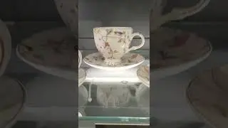 9 сентября.Чашки с изображением птиц)