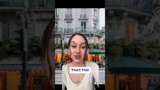Basic French phrases you should know before visiting Paris part 1 🇫🇷