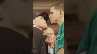 SERIOUS STAREDOWN BETWEEN CANELO & EDGAR BERLANGA | WHO WINS?