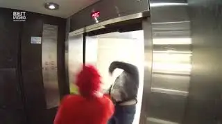 Пранк в лифте. Прикол ржач! Смотреть всем😂😂😂😂😂😂