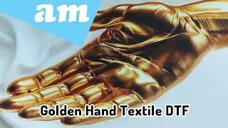 Golden Hand Picture DTF (Direct-To-Film) Textile Printing Demonstration