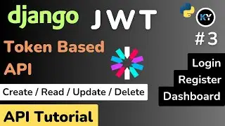 Django JWT Auth : CRUD Operations with JWT Authentication [HINDI] Part 3