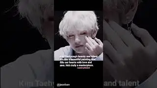 Kim Taehyung's Boxy Smile & Ethereal Beauty: A Closer Look 😍 #KimTaehyungBeauty #HandsomManV #BTSV