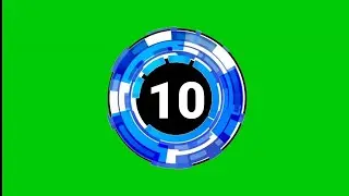 ✅Timer Green Screen | Countdown Timer Green Screen No Copyright