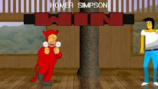 MUGEN Homer (Me) vs Franko