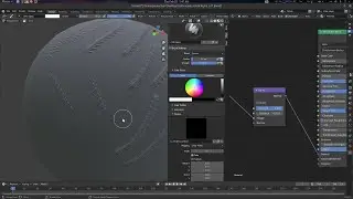 Procedural Alpha Texture with Blender Texturing Node Cloth detail seams wrinkle stitch Tutorial
