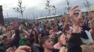 Northern Ireland vs Germany 10 German Bombers Chant