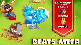 I FINALLY MADE IT TO THE HALL OF MASTERS | Bloons Battles 2