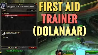 Dolanaar First Aid Location (WoW Classic)
