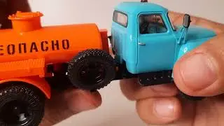 АТЗ-2,4  Газ-52 "Авто История"  1:43 (бензовоз)