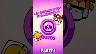 MEJORES SKINS PARA BRAWLERS ÉPICOS PT1 #supercell #brawlstars #shorts #viralshorts #feedshorts