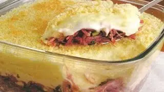 Escondidinho de Charque