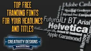 ► Top FREE ◄ Tranding FONTS for your Titles and Headlines