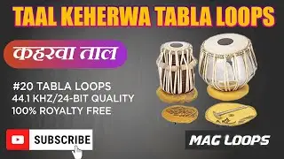 MAG Loops - Keherwa Taal Tabla Loops Vol 24 - Royalty Free Loops & Samples
