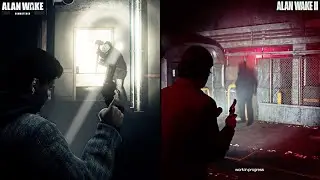 Alan Wake Vs Alan Wake 2 | Early Graphics Comparison