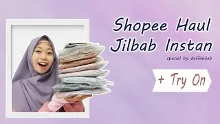 SHOPEE HAUL JILBAB INSTAN | MAYONES EPS. 39