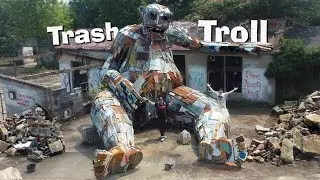 Giant Troll at an Abandoned Factory